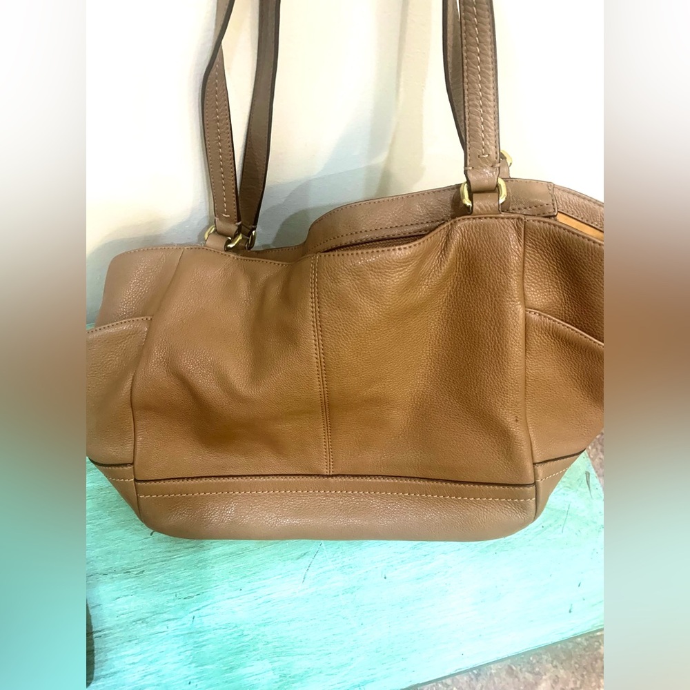 Coach Brown Leather Shoulder Bag
